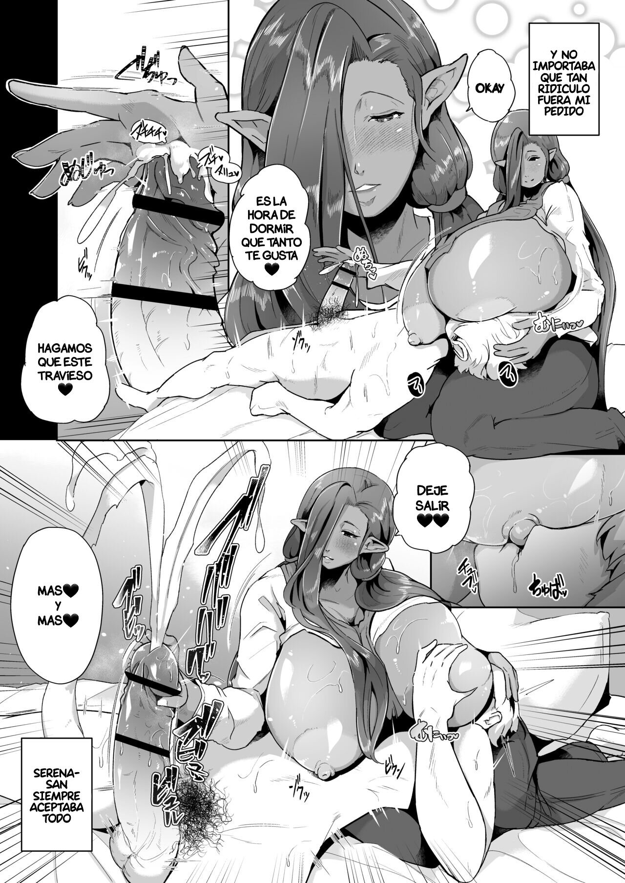 Making out and Being Lovey-Dovey With a Huge Boobs Chuby Dark Elf, Whosale Sexual Activity - 29