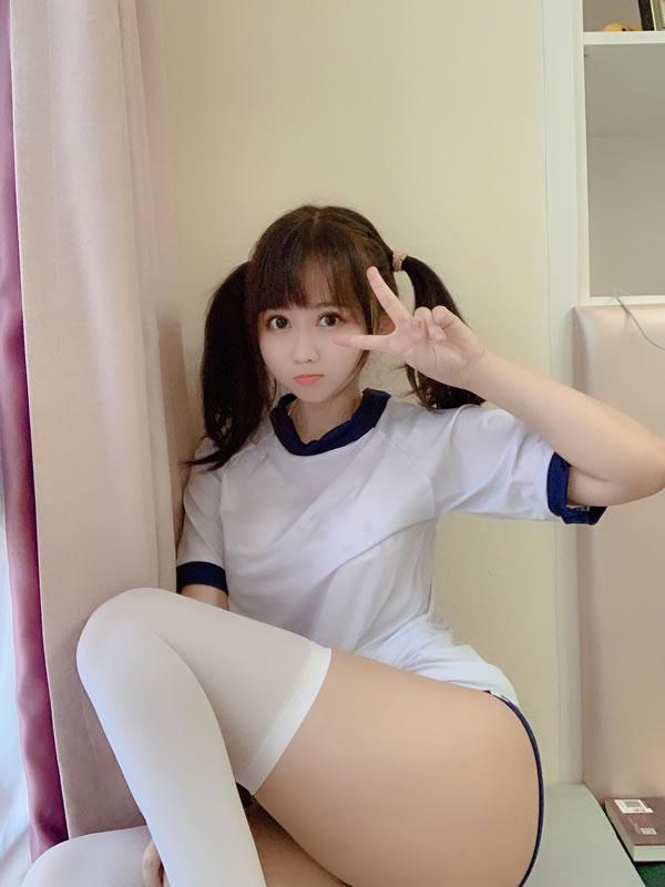 网红美女是依酱吖NO.010体操服(18)