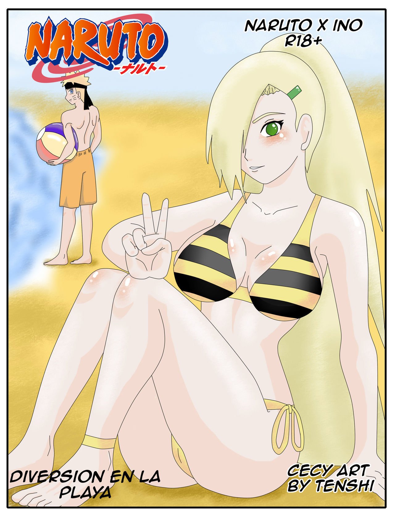 Diversion en la Playa – Naruto x Ino - 0