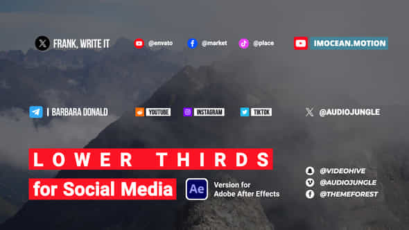 Lower Thirds - VideoHive 48471548
