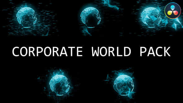 Corporate World Pack For Davinci Resolve - VideoHive 52494099