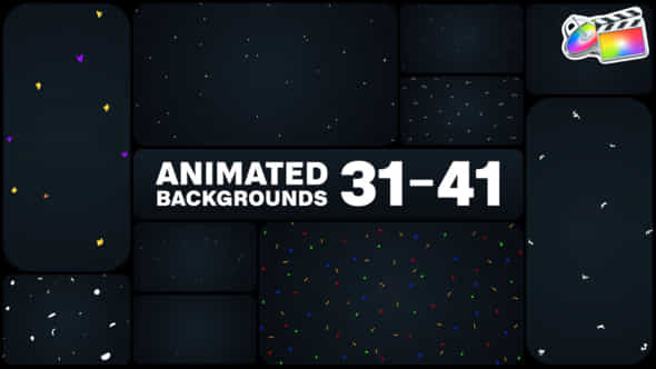 Animated Backgrounds For Fcpx - VideoHive 50669211