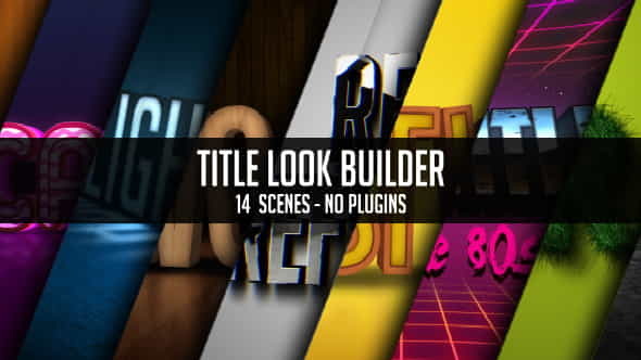 Title Look Builder - VideoHive 13372160