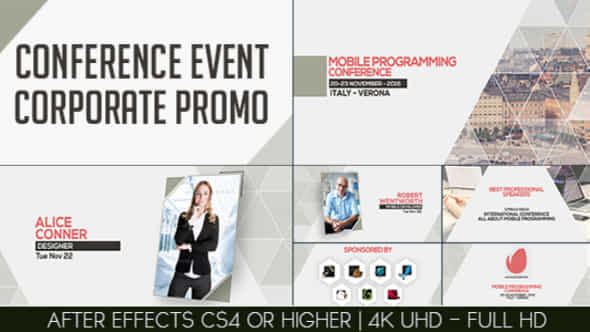 Conference Event Corporate Promo - VideoHive 16919583