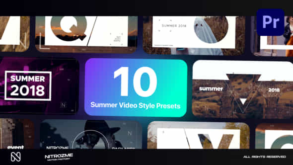 Summer Typography - VideoHive 44906380