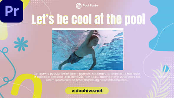 Swimming Pool Promo - VideoHive 40259343