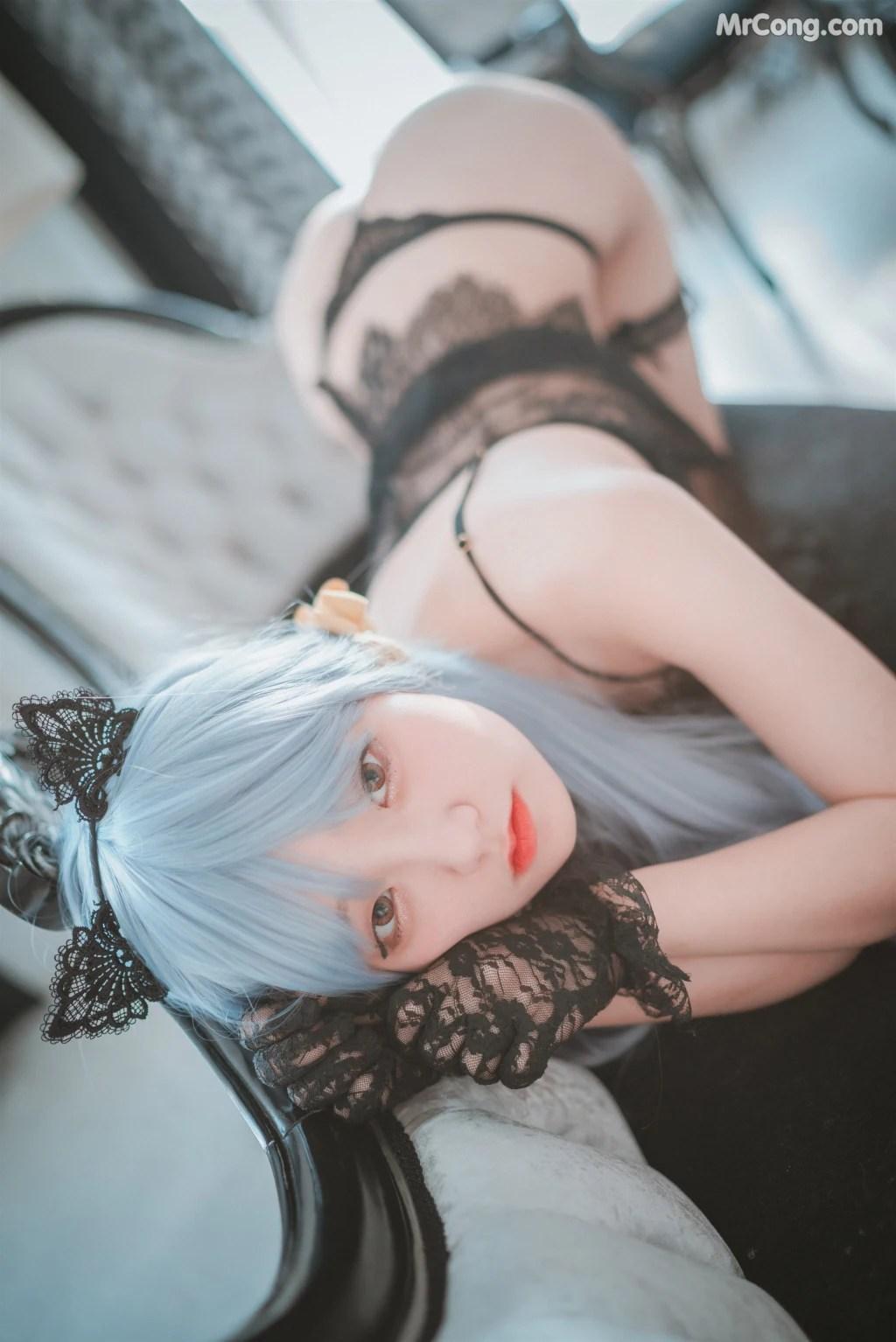 DJAWA Photo - Jeong Jenny (정제니): "Schwarz und Wei Katzenmädchen" (34 photos)(15)