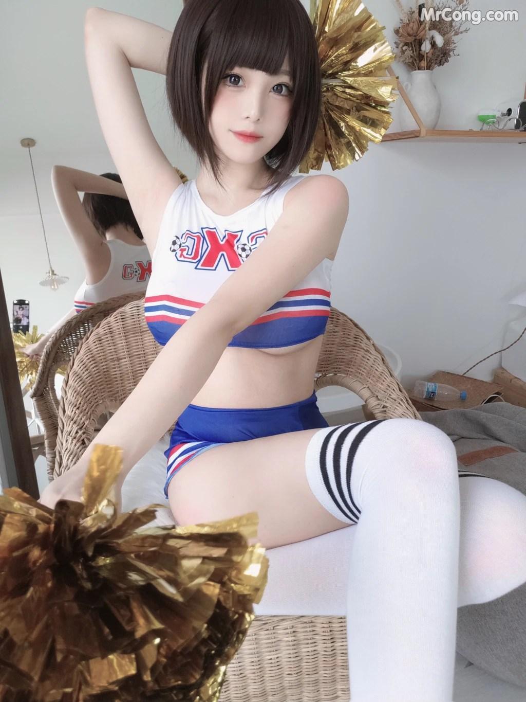 Coser@蜜汁猫裘 Vol.097: 足球宝贝 (37 photos )(34)