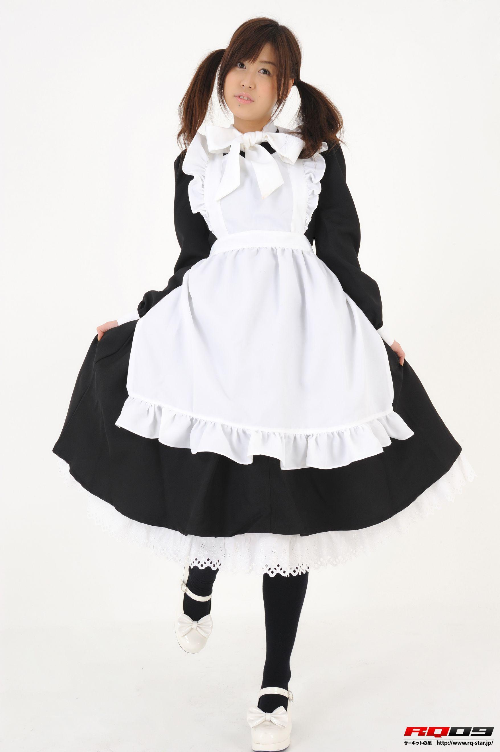 [RQ-STAR写真集] NO.00135 永作あいり Maid Costume 女仆装系列(22)