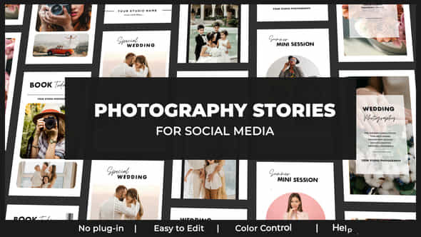 Photography Instagram Stories - VideoHive 54143806